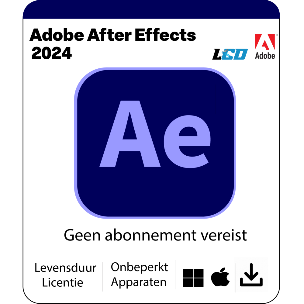 Adobe After Effects 2024 Installatiepakket