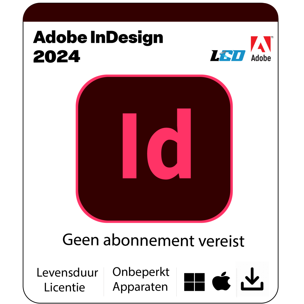 Adobe InDesign 2024 Installatiepakket