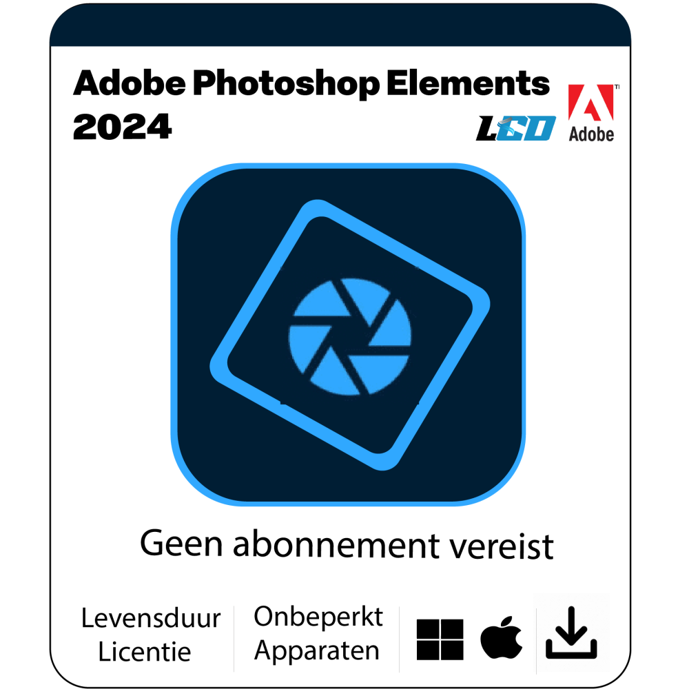 Adobe Photoshop Elements 2024 (Lifetime) 