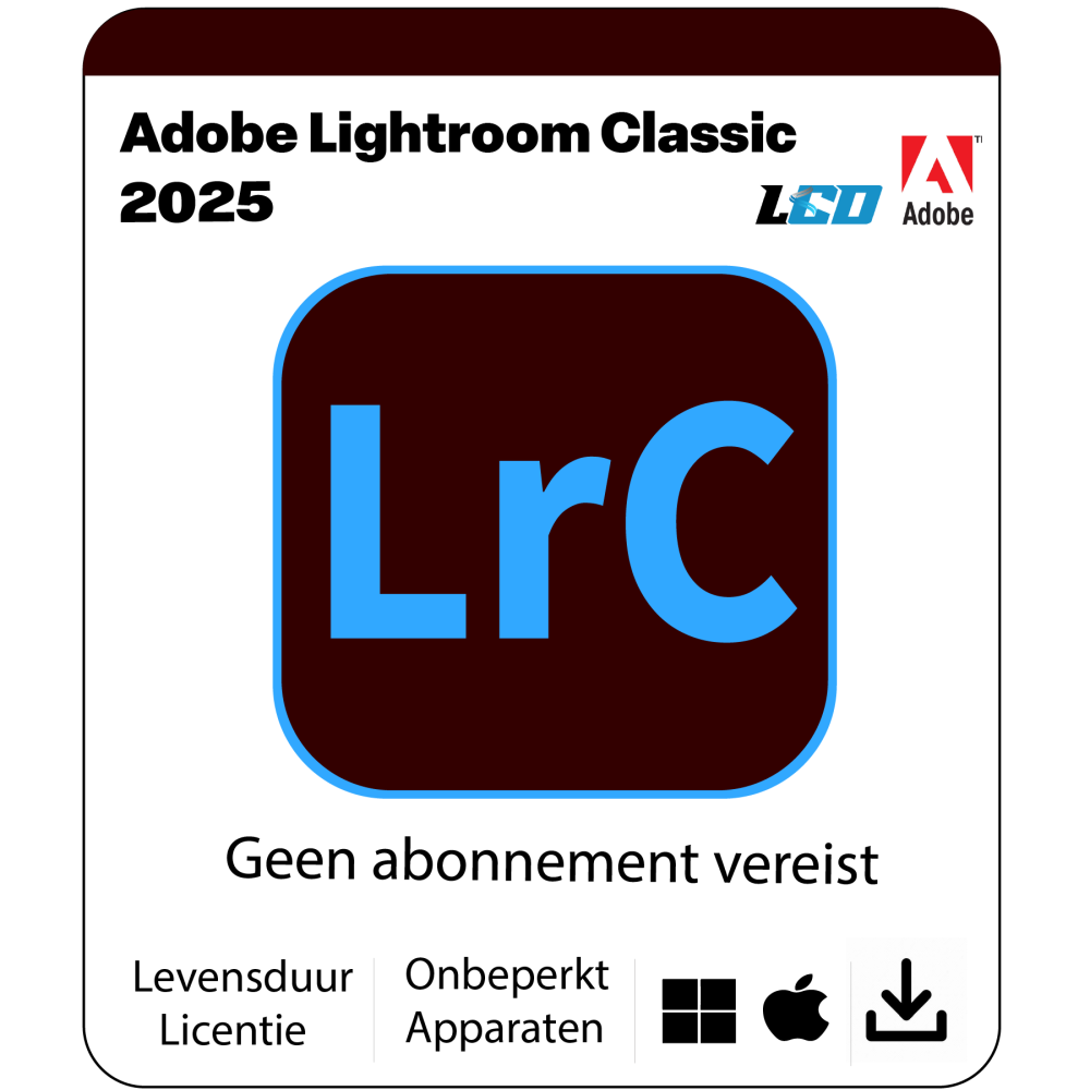 Adobe Lightroom Classic 2025 Installatiepakket