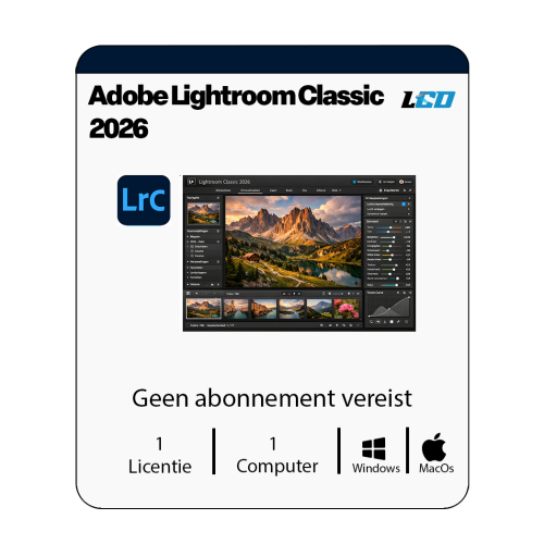 Adobe Lightroom Classic 2026 Installatiepakket