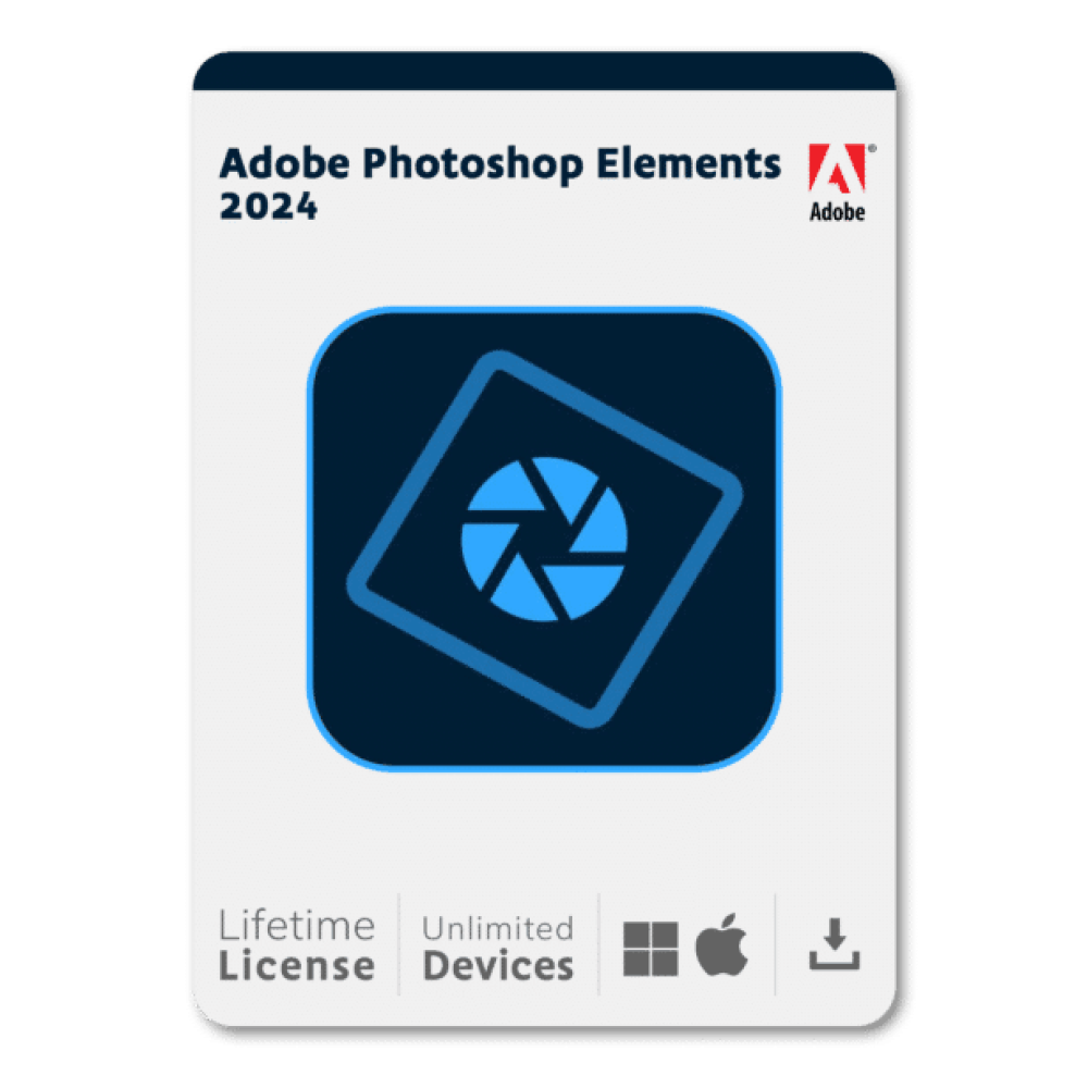 Adobe Photoshop Elements 2024 1 PC ( Lifetime )