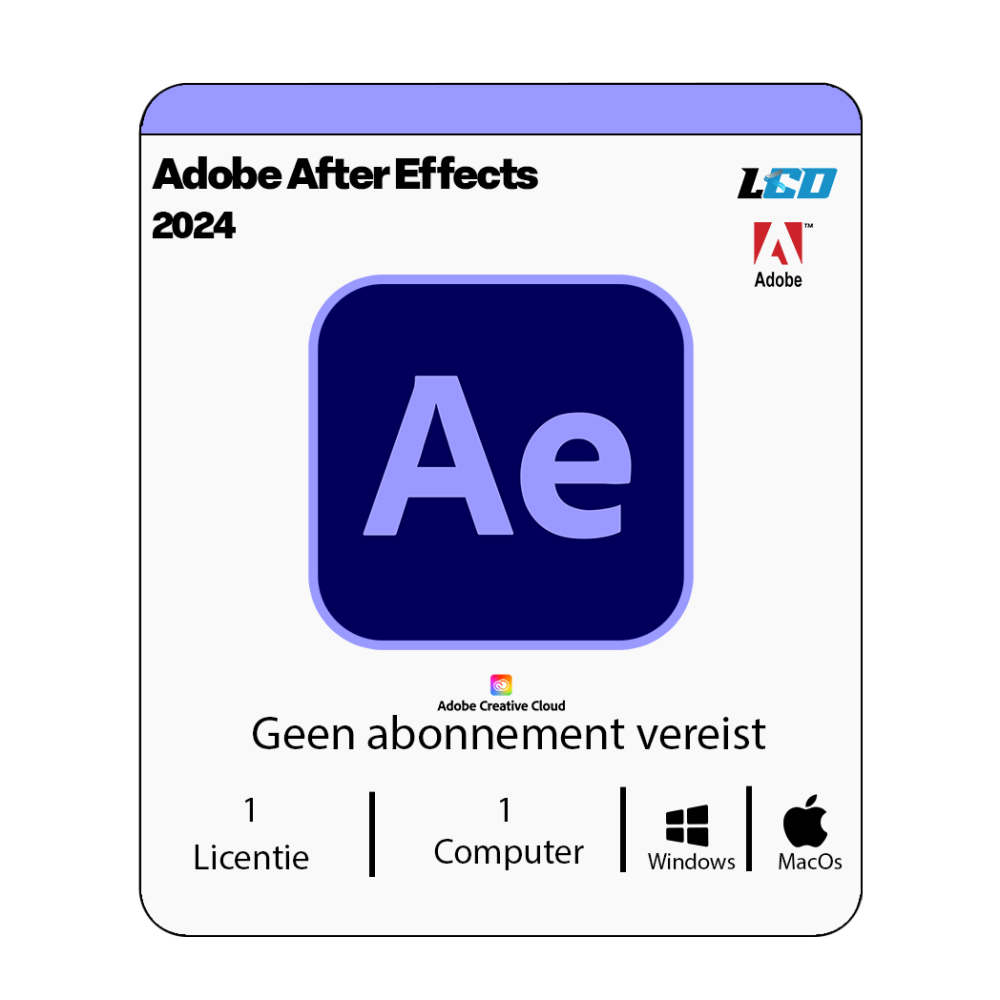 Adobe After Effects 2024 Installatiepakket