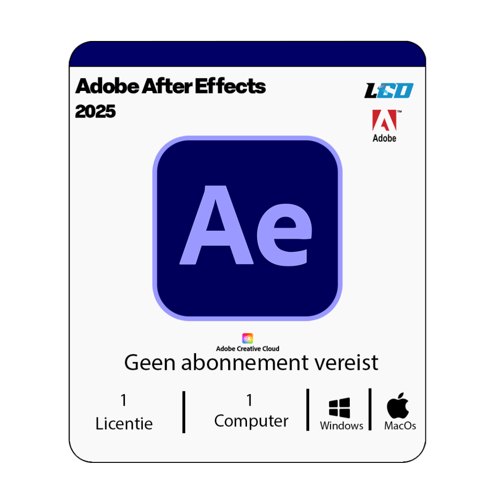 Adobe After Effects 2025 Installatiepakket