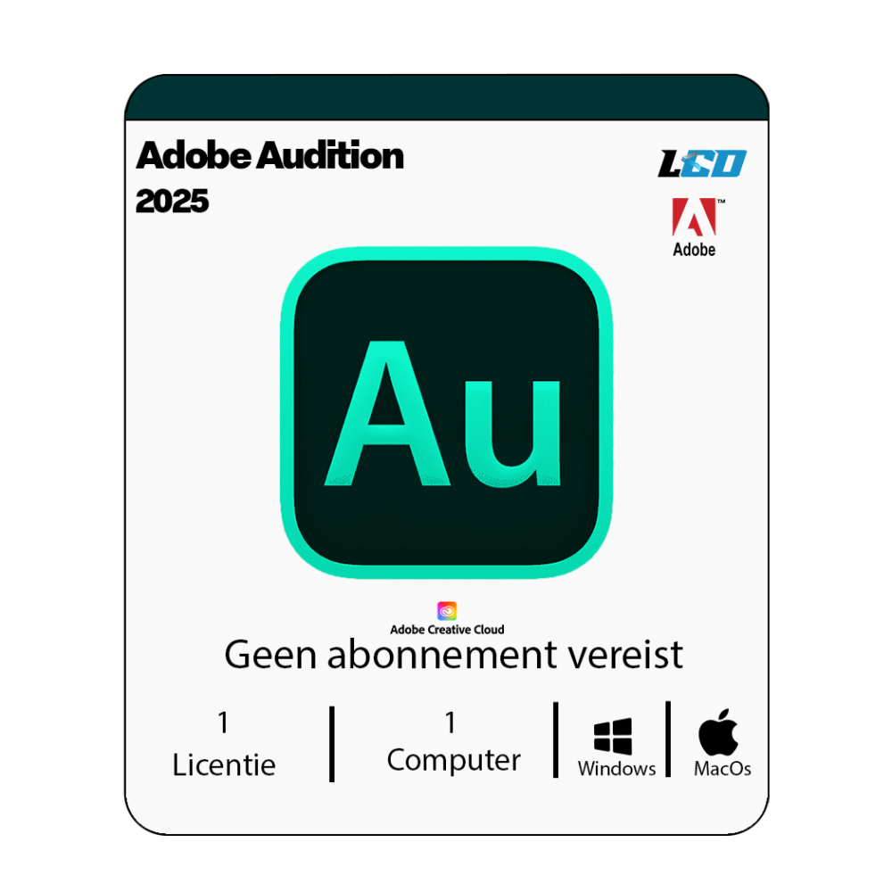 Adobe Audition 2025 Installatiepakket