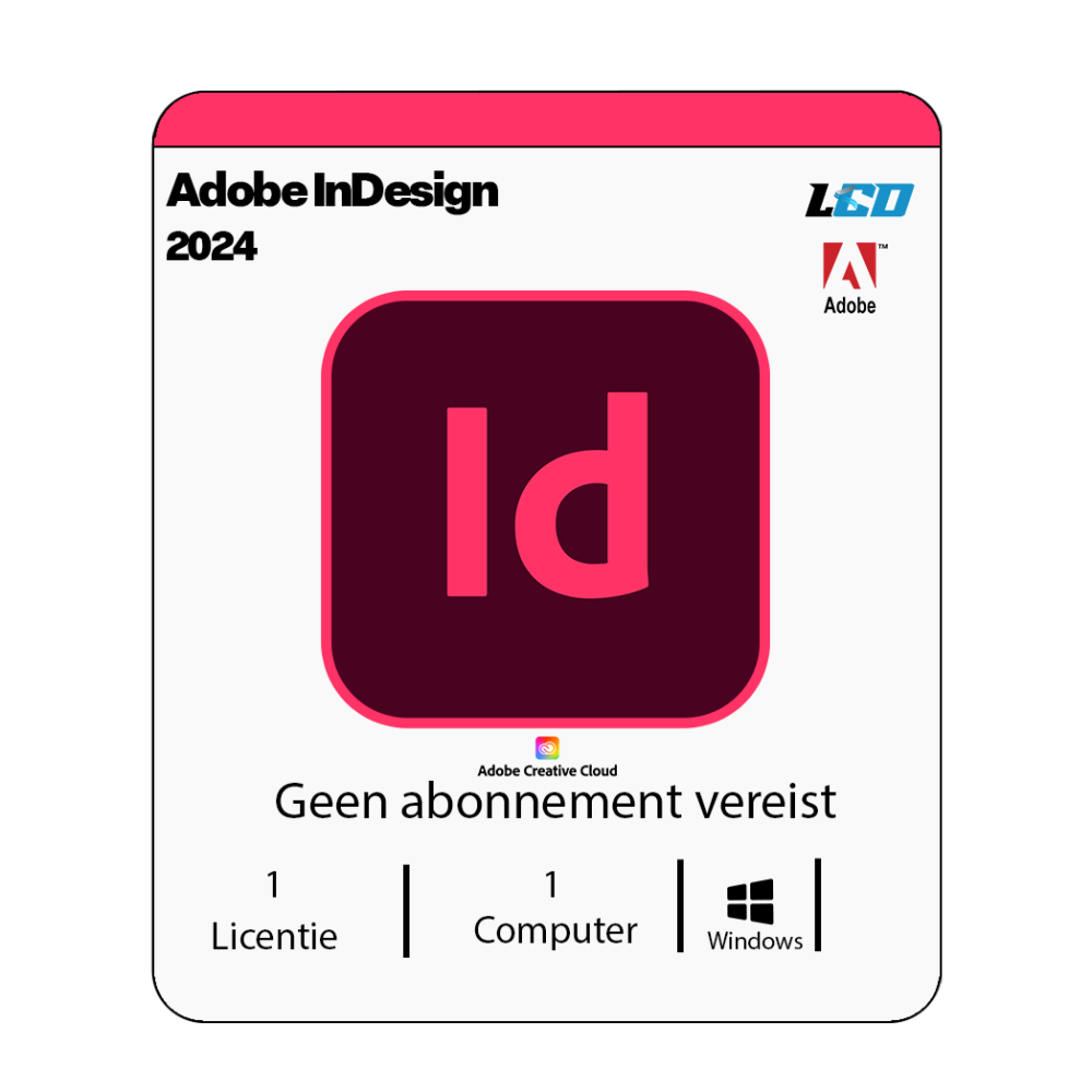 Adobe InDesign 2024 Installatiepakket