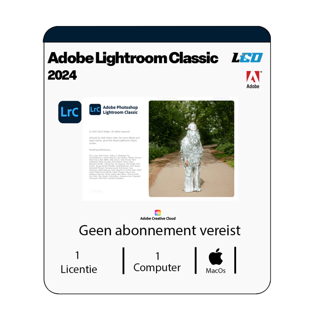 Adobe Lightroom Classic 2024 MAC