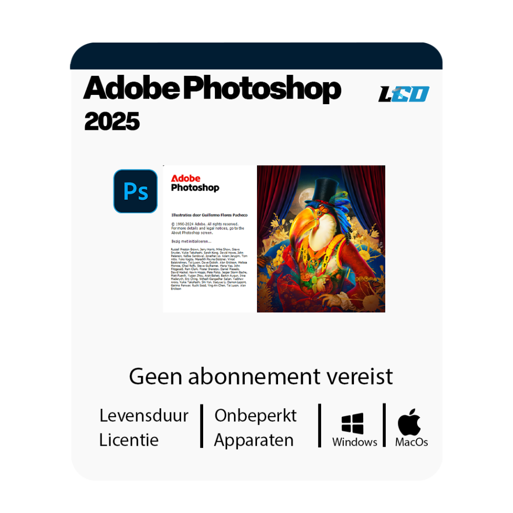 Adobe Photoshop 2025 Installatiepakket