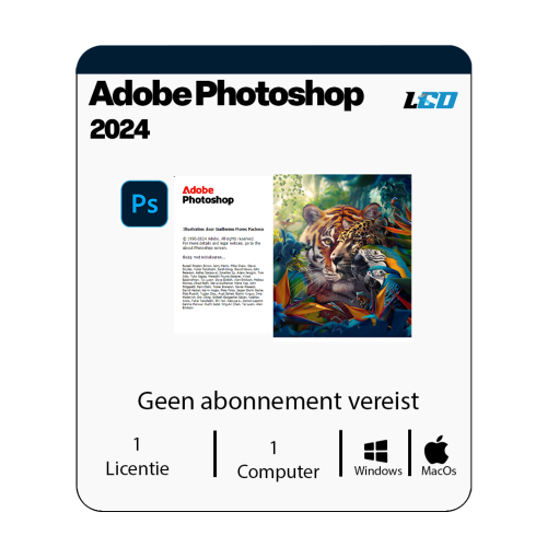 Adobe Photoshop 2024 Installatiepakket 