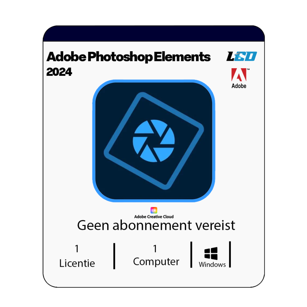 Adobe Photoshop Elements 2024 (Lifetime) 