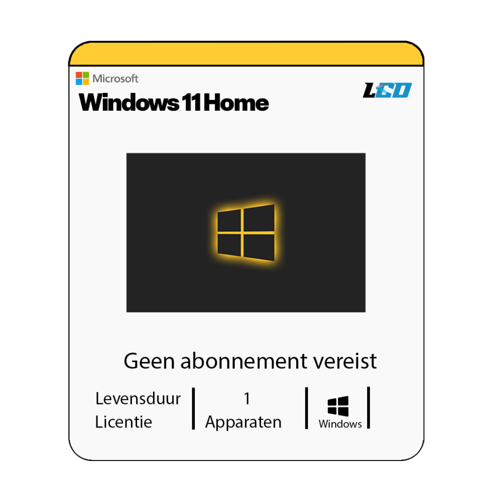 Microsoft Windows 11 Home Installatiepakket 