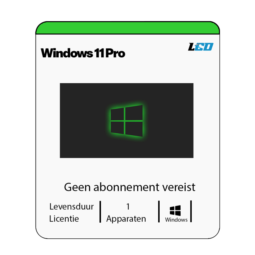 Microsoft Windows 11 Pro Installatiepakket