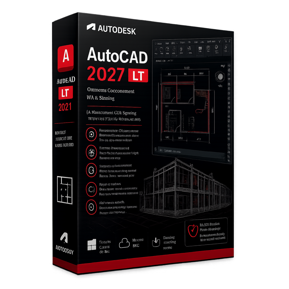 Autodesk AutoCAD LT 2027 1 jaar Abonnement