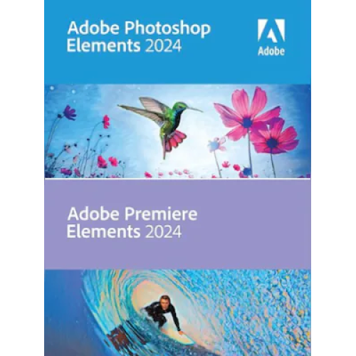 Adobe Photoshop Elements & Premiere Elements 2024 1 PC ( Lifetime )