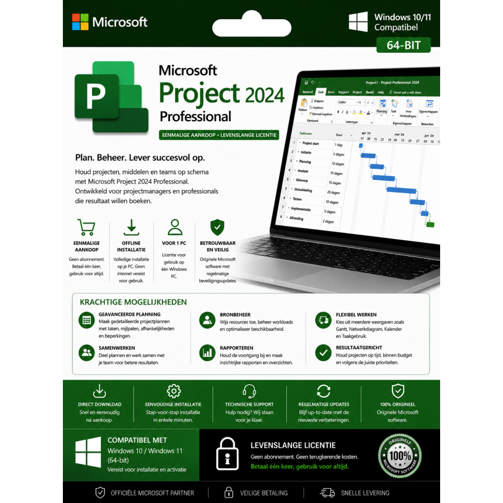 Microsoft Project 2024 Professional
